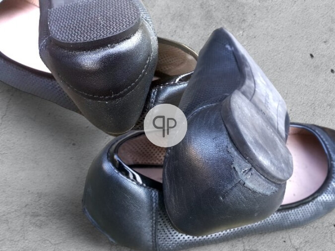 Naprawa tylnych części butów - Szewc